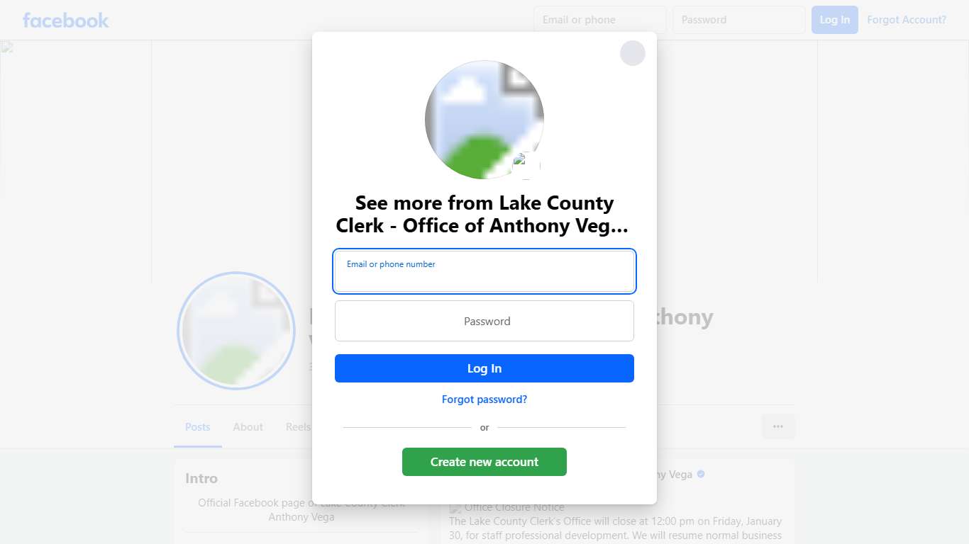 Lake County Clerk - Office of Anthony Vega Waukegan IL Facebook